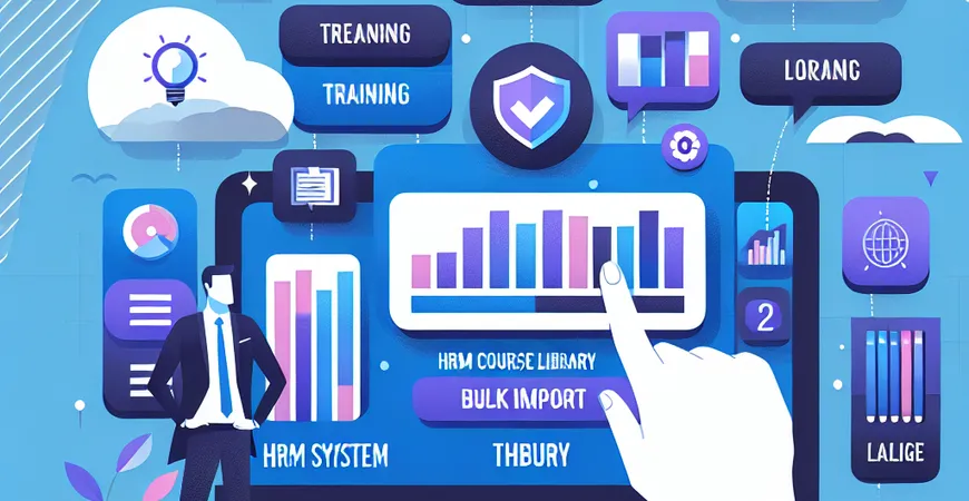 培训课程怎么批量创建？HRM 系统课程库批量导入